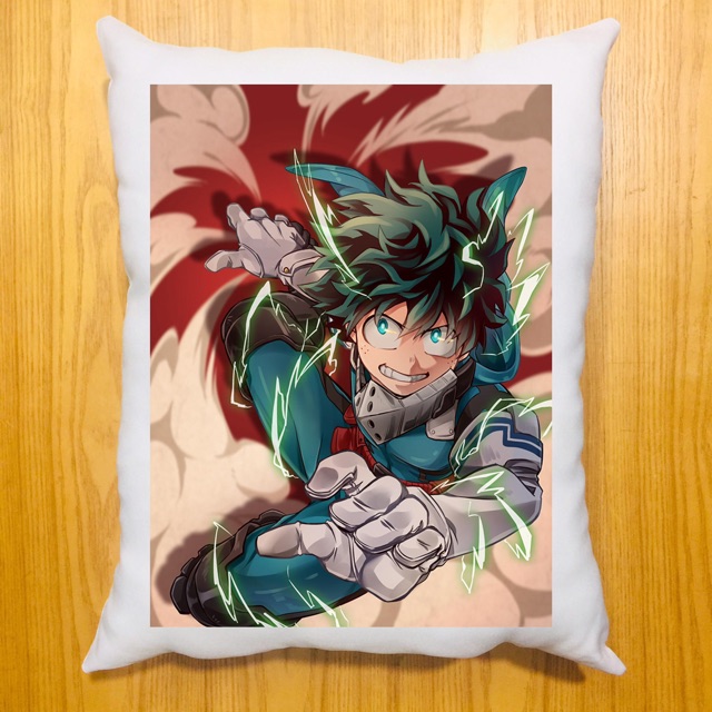 Gối ôm anime my hero dài 40x50cm