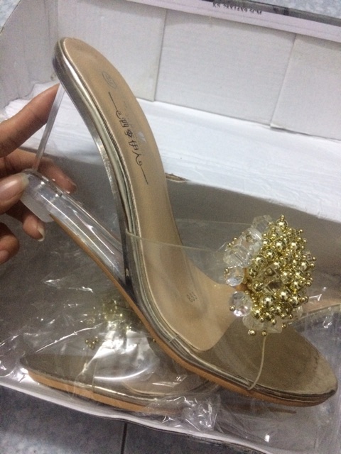 Dép xuồng đế trong 8cm size từ 34 đến 41 HÀNG ORDER HI325