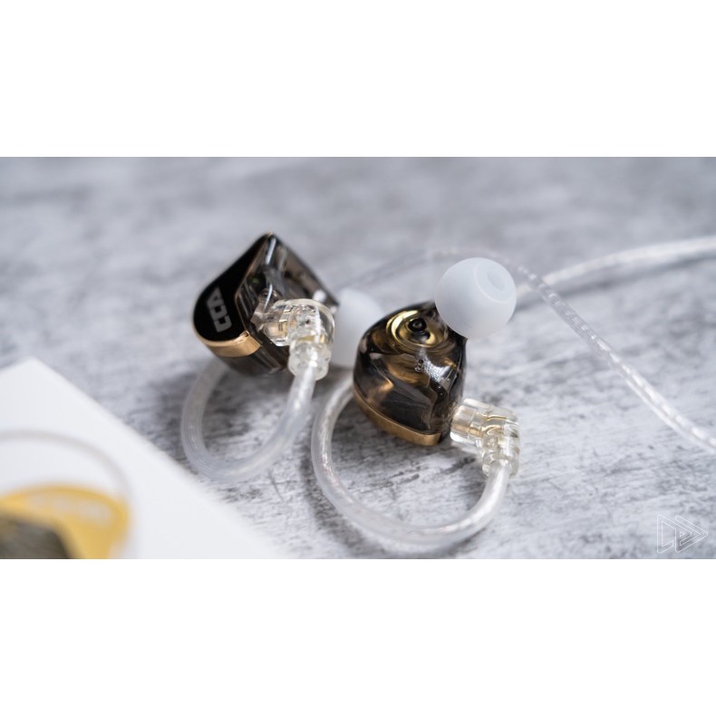Tai Nghe CCA CRA+ Nhét Tai Hybrid 1 Dynamic In Ear Hifi | NGHE TẠP nhạc cụ Jazz | Kiểm Âm | Có Mic