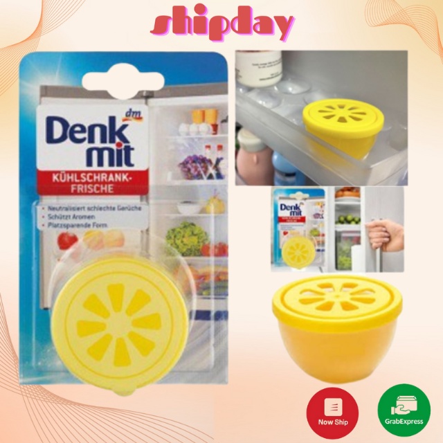 Sáp khử mùi &amp; kháng khuẩn tủ lạnh Denkmit 40g - hàng Đức