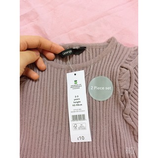 Bộ len  bé gái tqxk dư (18m-6y)