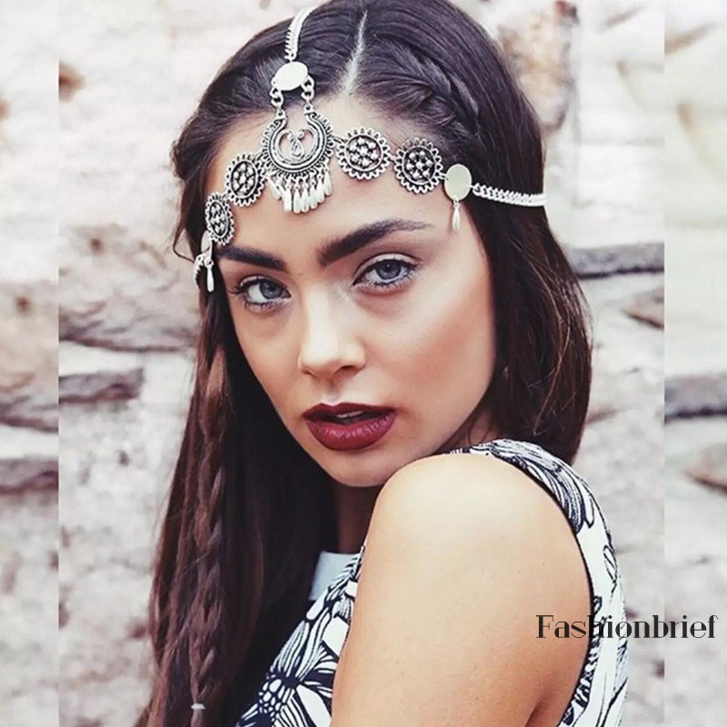 Vòng đội đầu bằng kim loại phong cách cổ điển cho nữ