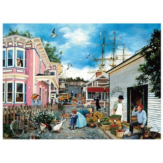 Tranh Ghép Hình 1000 Mảnh Thị Trấn Jigsaw Puzzle 1000 Pcs (Kích Thước 70x50 cm)