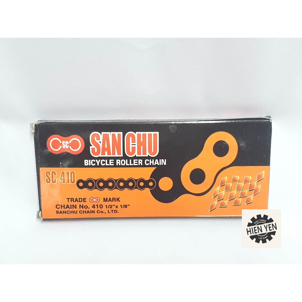 Xích  xe đạp Sanchu SC 104L dầy, chắc chắn dành cho xe đạp phổ thông asama, thống nhất,...