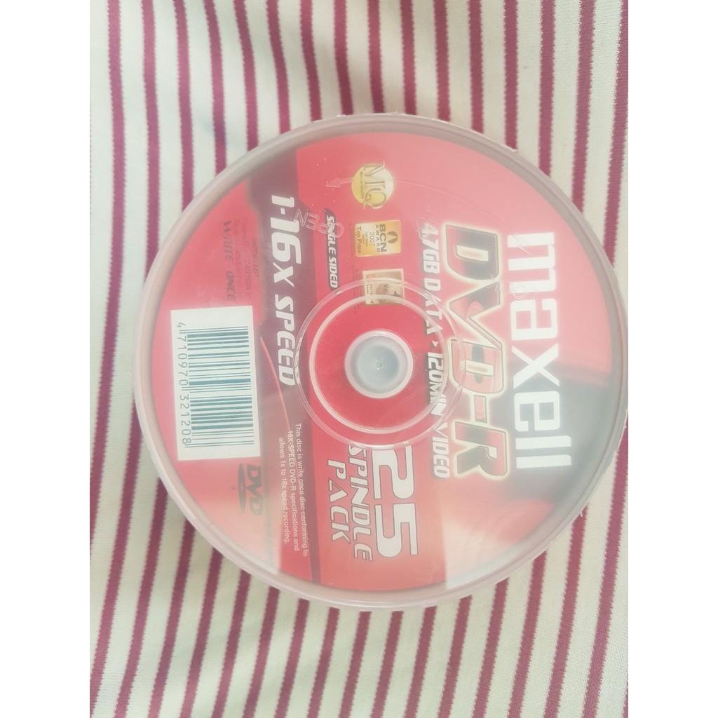Đĩa DVD trắng Maxell, Sony hàng nguyên seal full box nguyên hộp