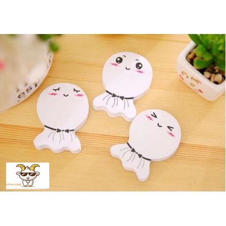 Giấy note búp bê cầu mưa nắng 6,5*4,8cm