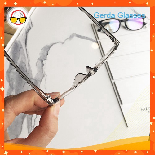 Gọng Kính Cận Nhựa Dẻo Nam/ Nữ N240 219 Vuông Vừa