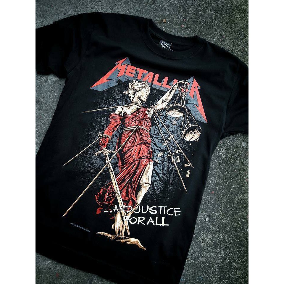 Áo Metallica ...And Justice for All còn size M L XL