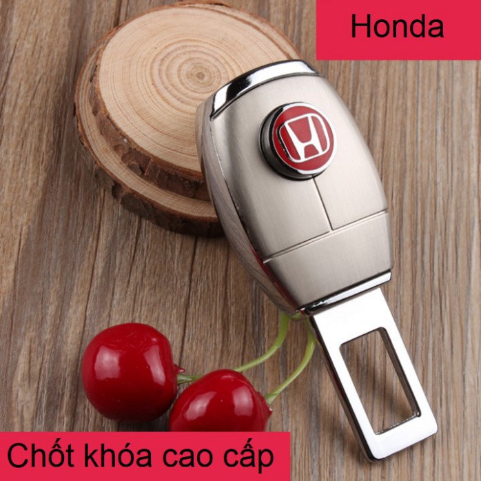 Sản Phẩm Đầu khóa chốt cắm móc nối tiếp dây đai an toàn logo các hãng xe, chống kêu cao cấp HC-888 (Chất kiệu hợp kim kh