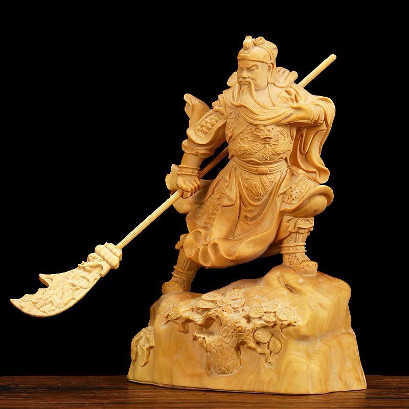 Tượng Quan Công,Quan Vũ gỗ Hoàng Dương