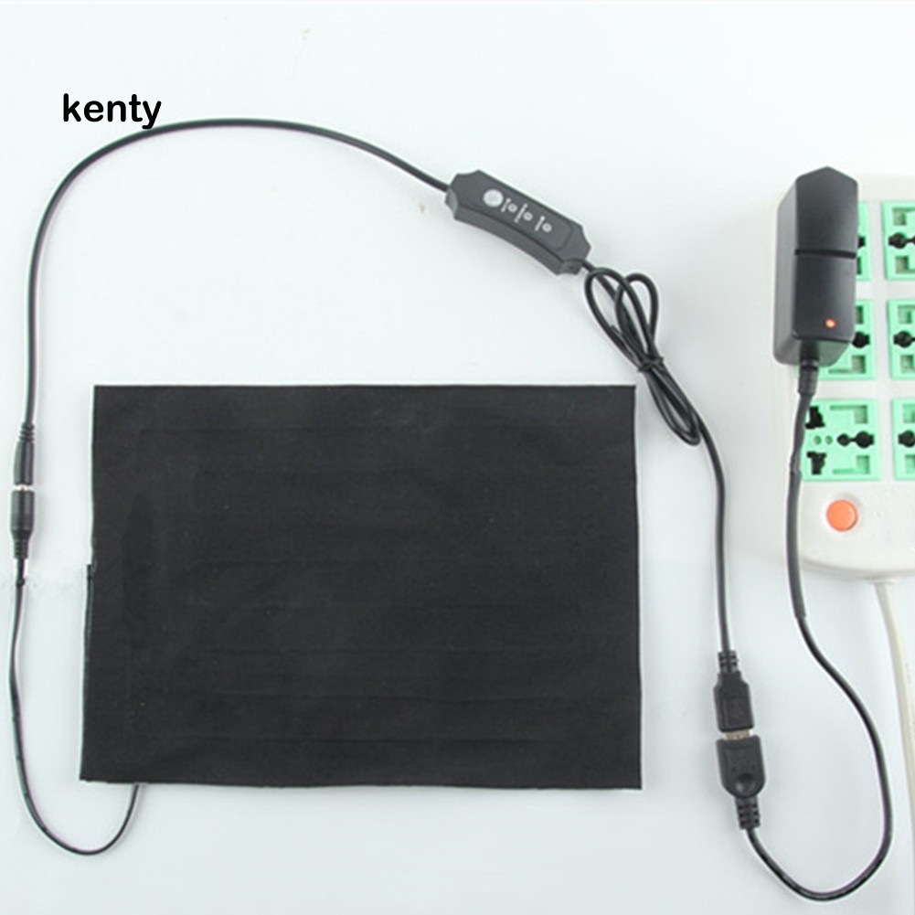 Kt☆Đệm Sưởi Ấm Bụng USB Điều Chỉnh Được Tiện Lợi