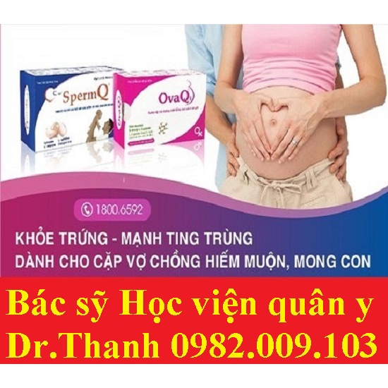 Khỏe Trứng,Mạnh Tinh Trùng Hỗ Trợ Mang Thai tự nhiên Cho Nam,Nữ vô sinh