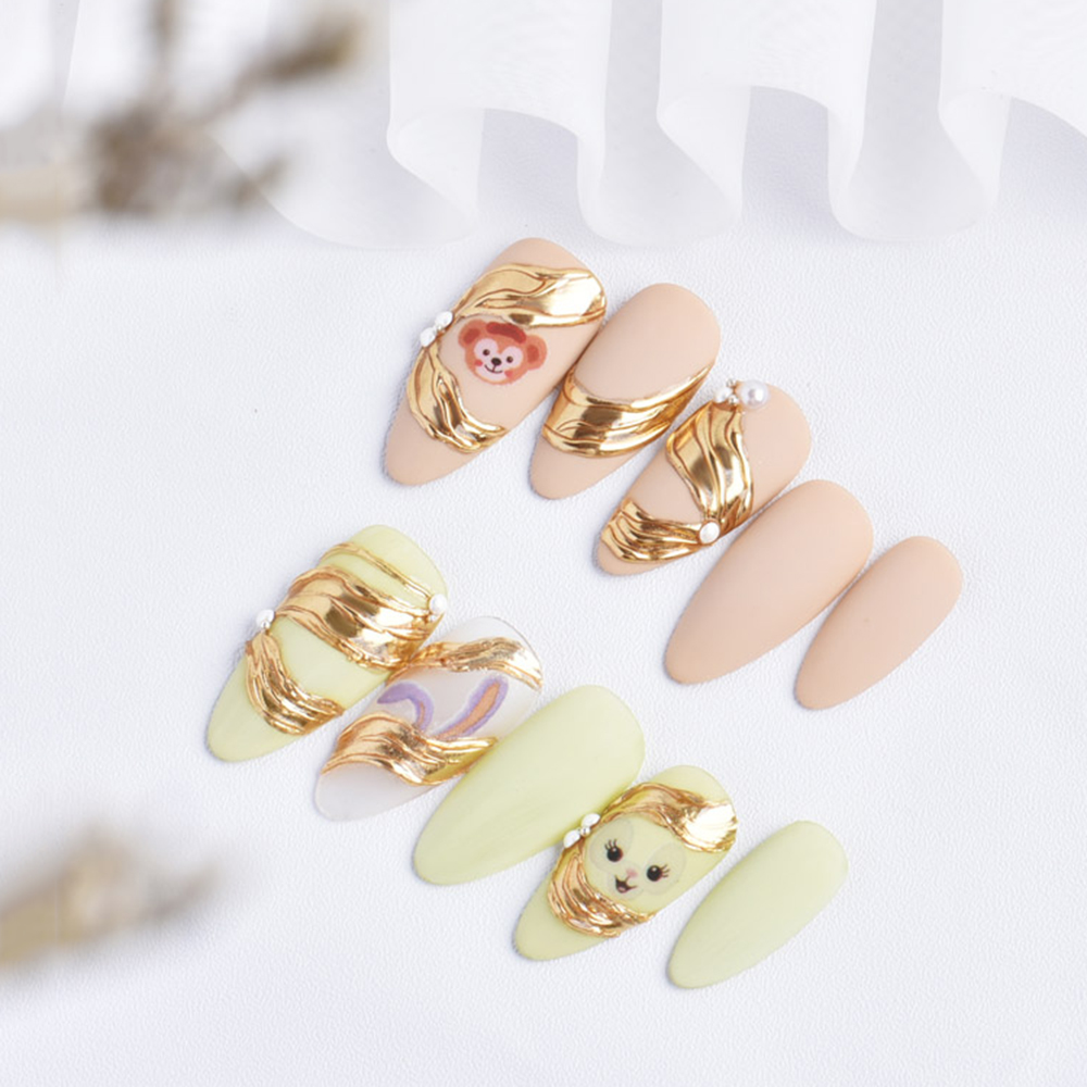 [Hàng mới về] Miếng dán 3D trang trí móng tay nghệ thuật thời trang