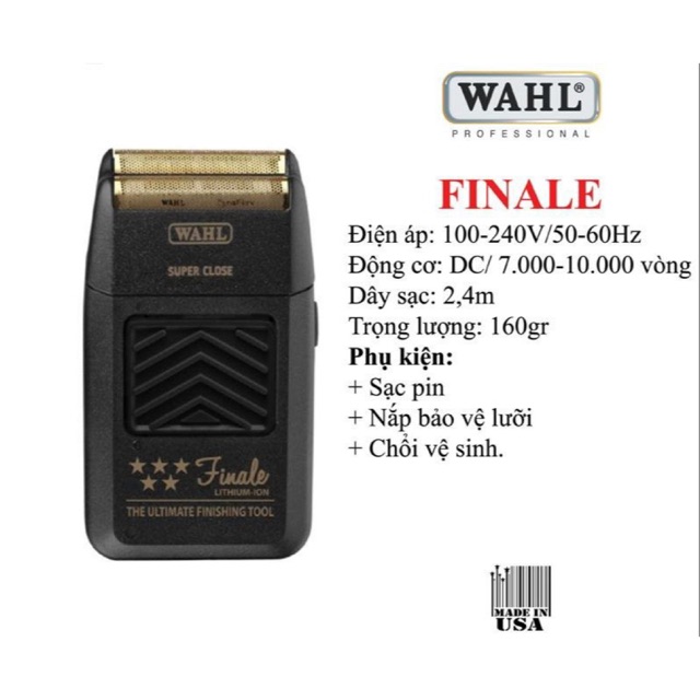 HỘP CẠO KHÔ WAHL FINALE