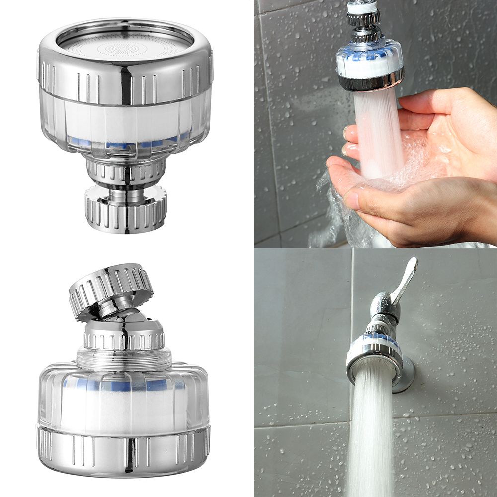 Đầu vòi nước xoay 360 độ chống văng tiết kiệm nước cho nhà bếp