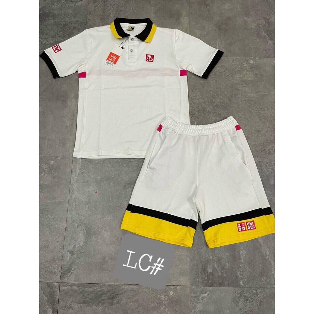 Bộ Quần Áo Thể Thao Nam Chất Cotton Mặc Mùa Hè Cực Mát