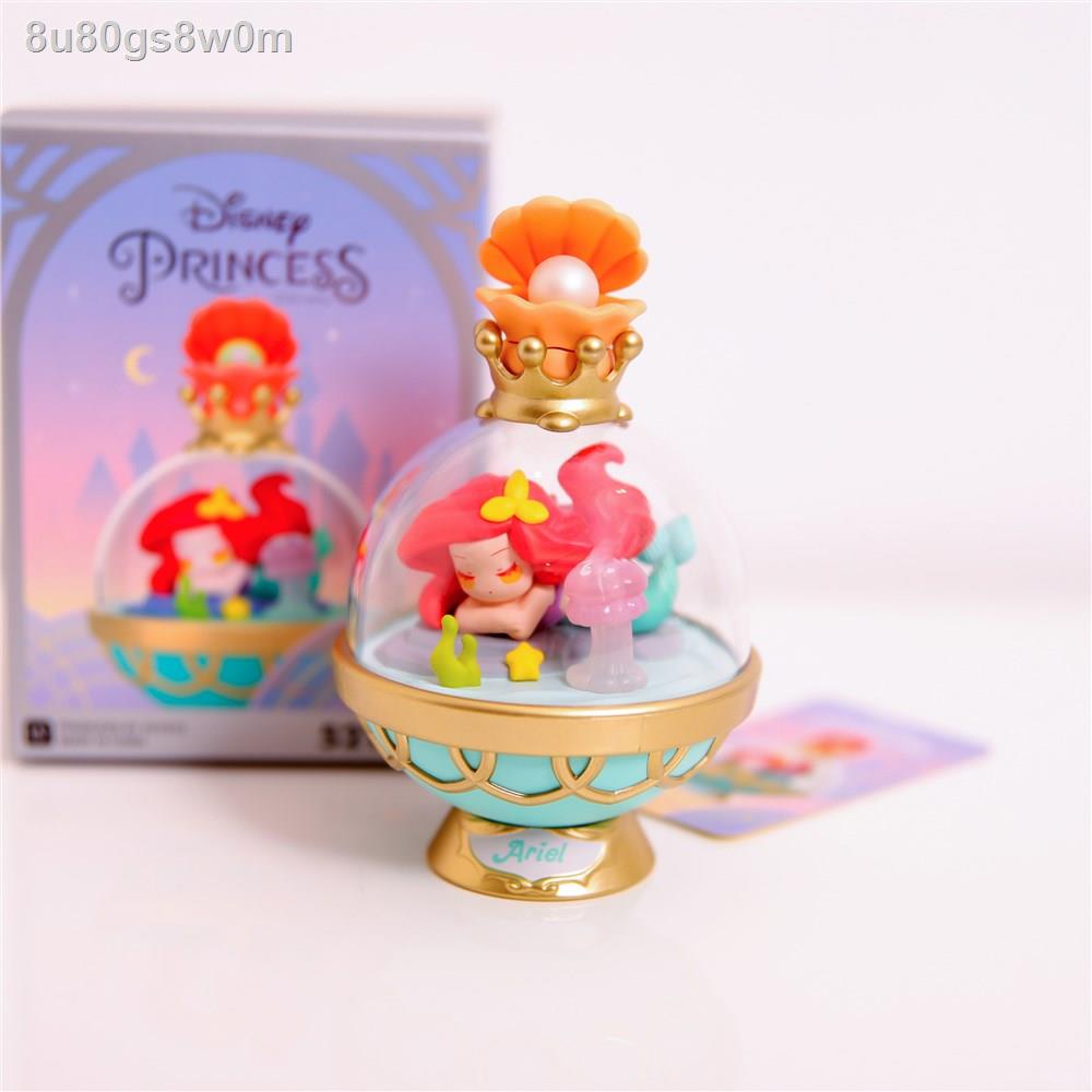 ❡ ✟ Chính hãng Disney Classic Princess Series Crystal Ball Ariel Princess Mermaid Trang trí bằng t