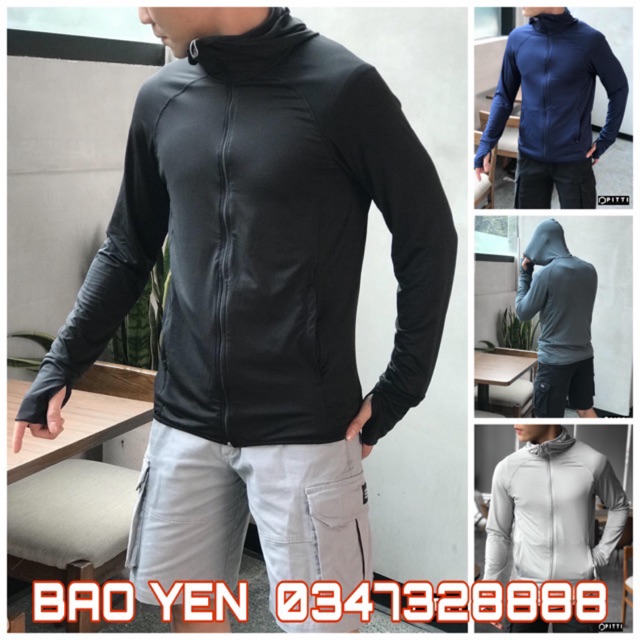 áo chống nắng nhật thoáng khí làm mát cơ thể chống tia uv bảo vệ da rối đa