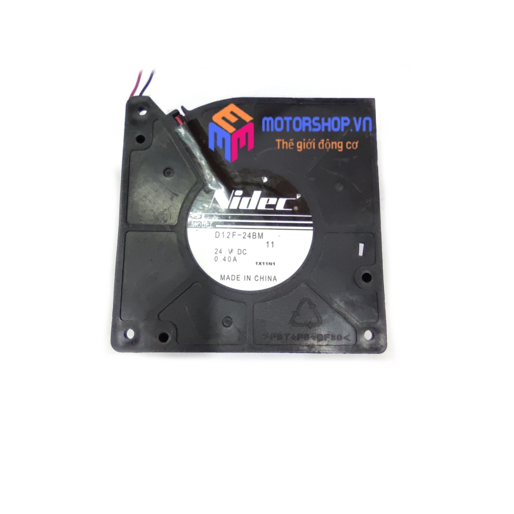 Quạt sò Nidec Brushless không chổi than 24VDC 0.4A 9.6W