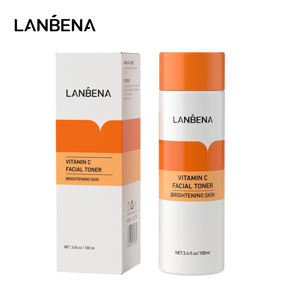 Toner Lanbena Vitamin C Làm Trắng Da Mặt 100 ml