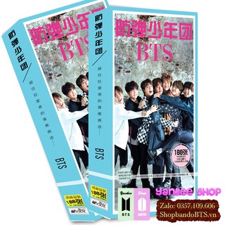 Postcard BTS Non No, Ảnh Photocard Album Hình BTS