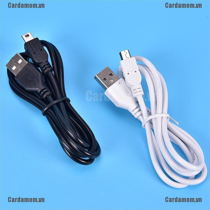 Cáp MINI USB đồng bộ dữ liệu và sạc kết nối Type A sang 5 Pin B cho điện thoại dài 1m