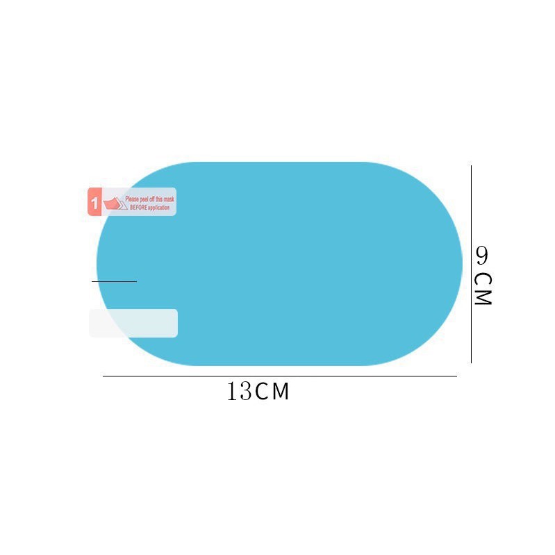 HCM_Cặp 2 miếng dán chống bám nước mưa cho xe ô tô