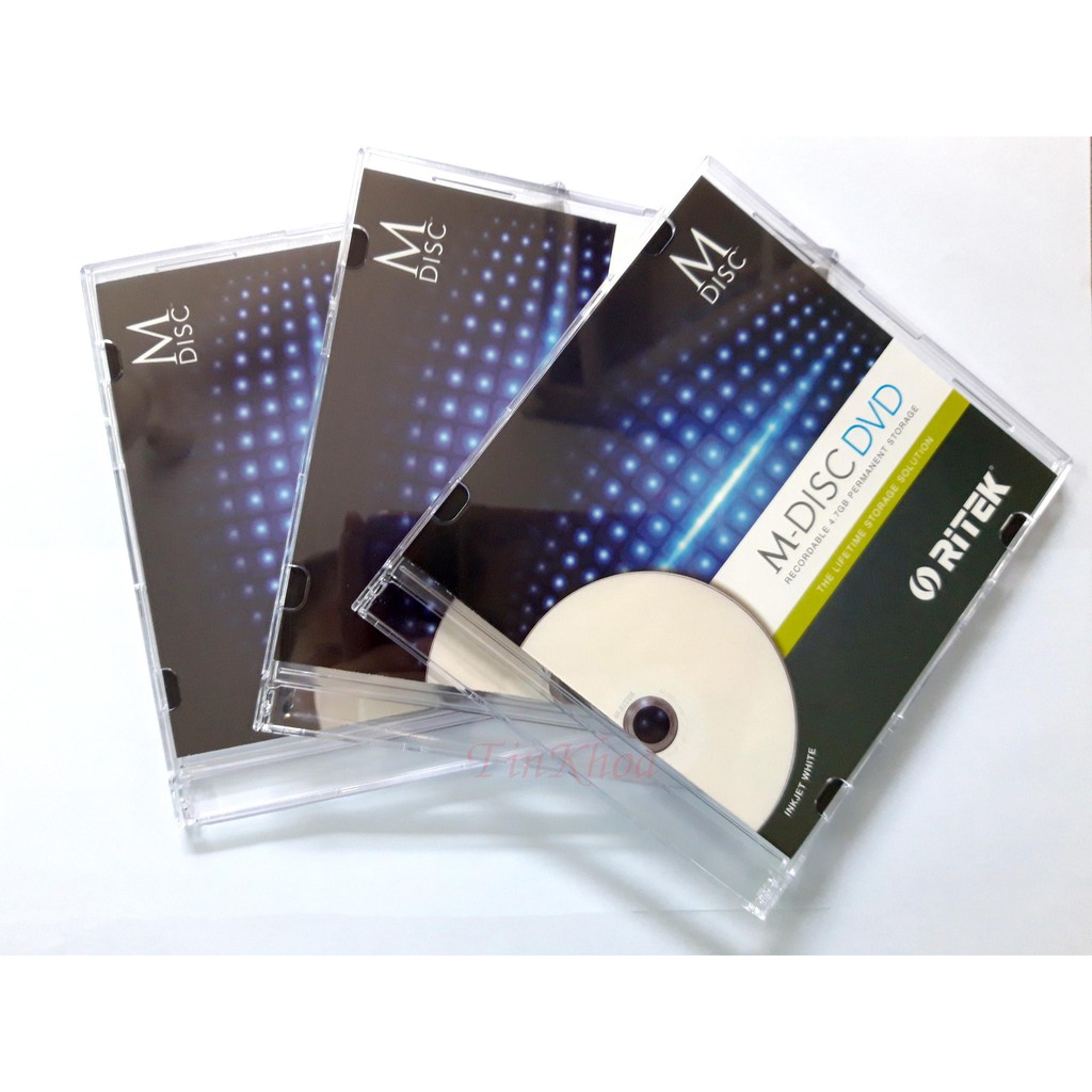 Đĩa trắng DVD M-DISC Ritek 4.7Gb Lẻ 1 cái