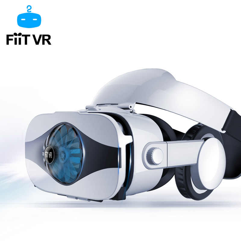 Fiit VR 5F Kính Thực Tế Ảo 3D Tai Nghe Phiên Bản Quạt Làm Mát-SKU-KINH5F-va