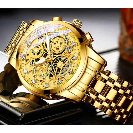 Đồng Hồ  Tự Động Nam Chính Hãng Automatic Kiểu Dáng Thời Trang Đẹp Đẳng Cấp