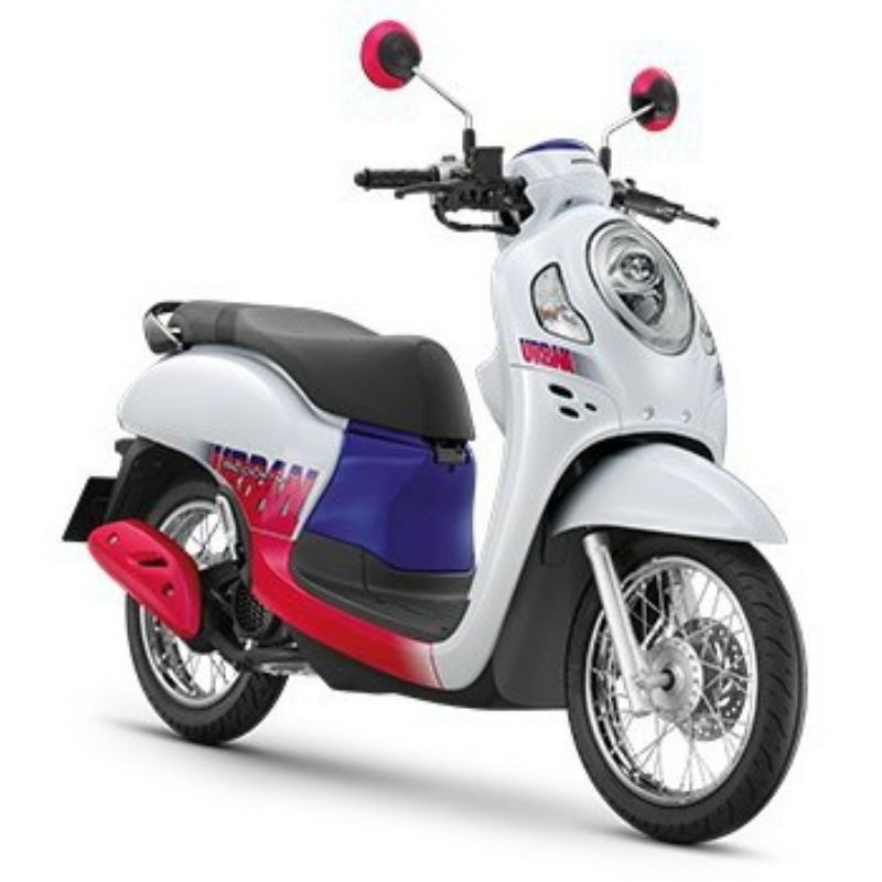Kiếng hậu SCOOPY màu đỏ