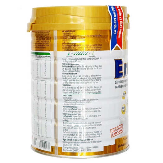 (Mẫu mới, date mới) Sữa bột Nutifood Enplus Gold 900G