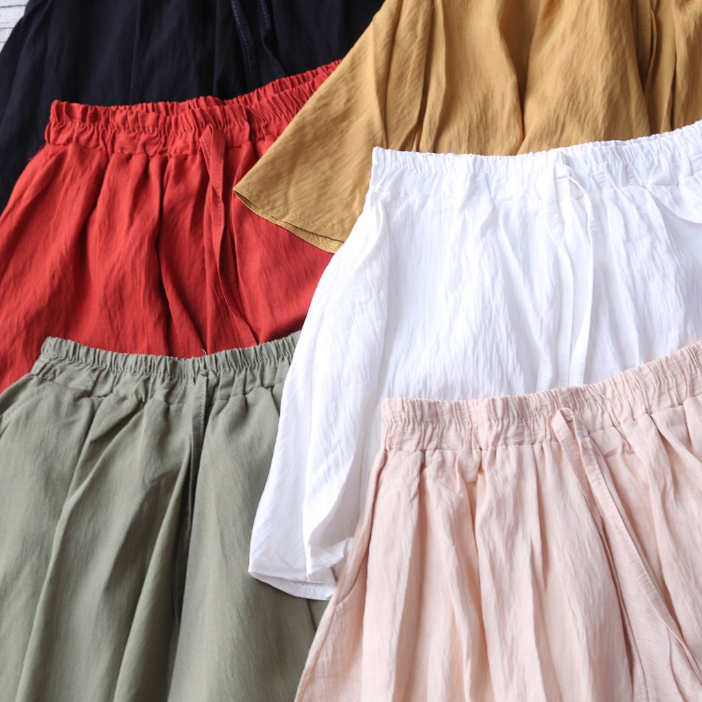 QUẦN GIẢ VÁY DÁNG XÒE CẠP CHUN | BigBuy360 - bigbuy360.vn