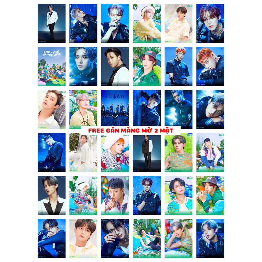 Lomo card 72 ảnh ATEEZ - ZERO : FEVER Part.3