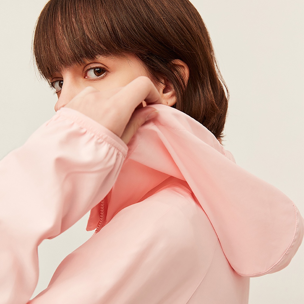 Áo Khoác Chống Nắng Có Mũ Trùm Chống Tia UV UPF50 +