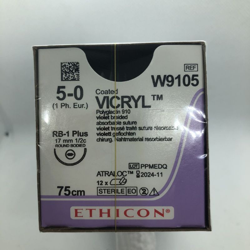 Chỉ phẫu thuật vicryl 5/0