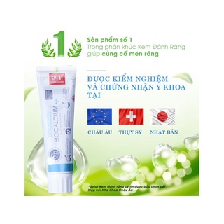 Kem đánh răng Splat phục hồi men & trắng răng
