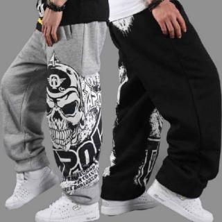 Quần Dài Thể Thao Dáng Rộng Thiết Kế Đơn Giản Phong Cách Hip Hop Cho Nam