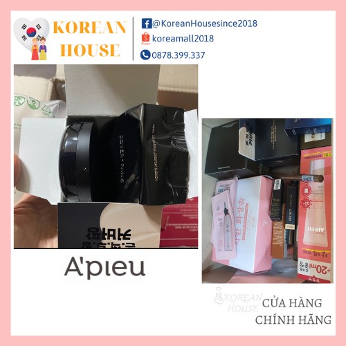 (Chính hãng) PHẤN NƯỚC KIỀM DẦU APIEU COVER PANG LONGWEAR CUSHION | BigBuy360 - bigbuy360.vn