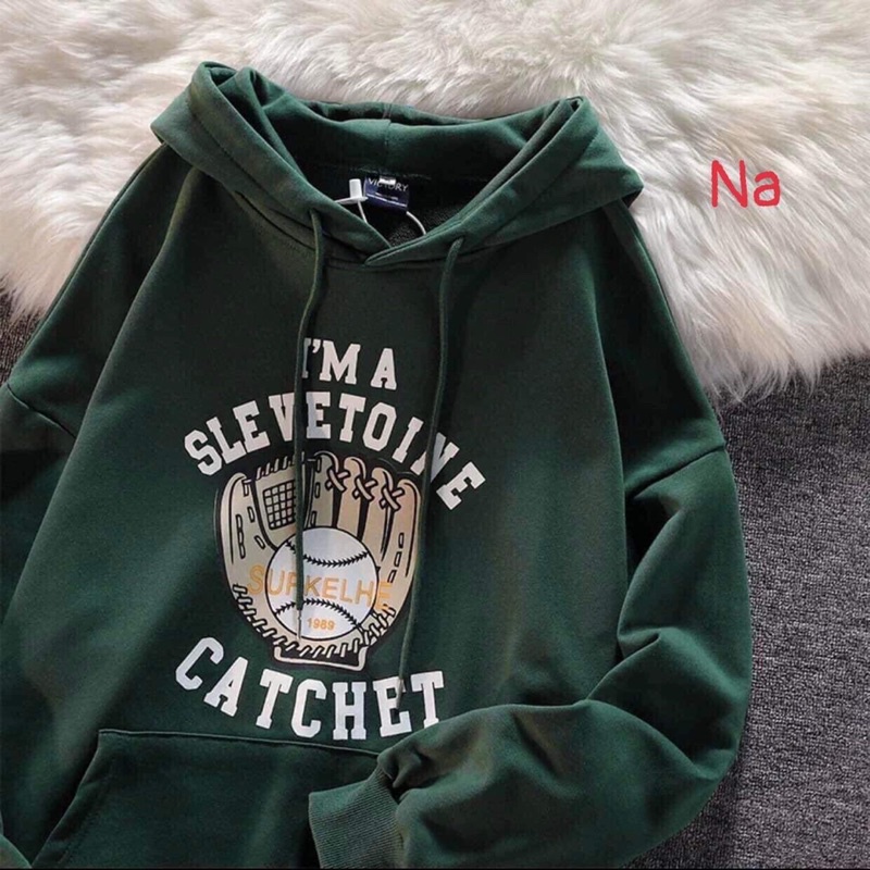 Áo hoodie CATCHET mũ 2 lớp NA877