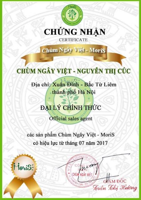 Viên Rau Chùm Ngây Moris 120v