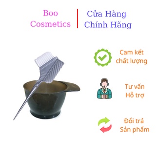  Combo chổi nhuộm tóc và bát đựng thuốc nhuộm uốn ép duỗi 