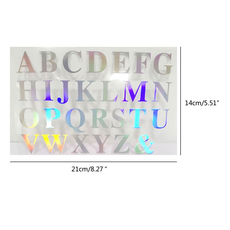 Sa Set 10 Miếng Dán Chữ Trang Trí Sổ Tay