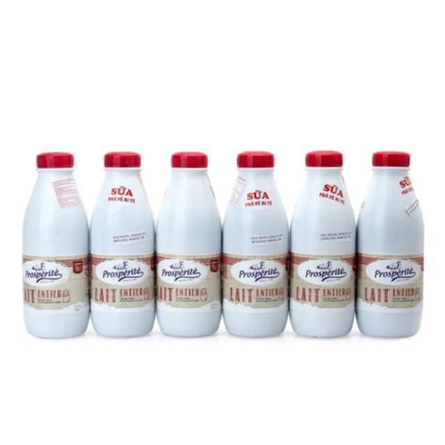 🍶🥛SỮA TƯƠI NGUYÊN KEM PHÁP PROSPÉRITE - KHÔNG ĐƯỜNG