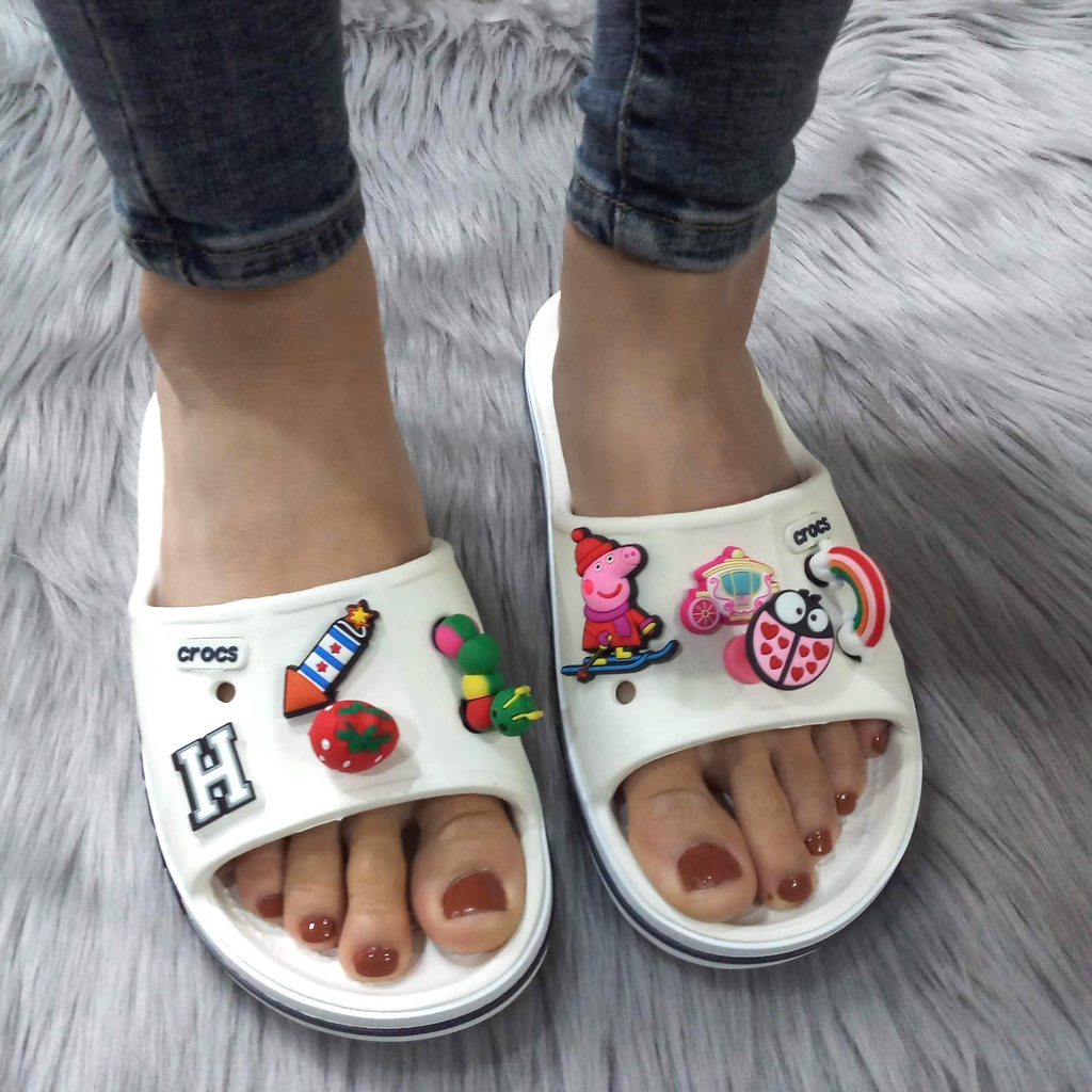 dép lê Cross mẫu bán chạy nhất 2021 DEPCZUU1 tặng thêm 12 sticker cross