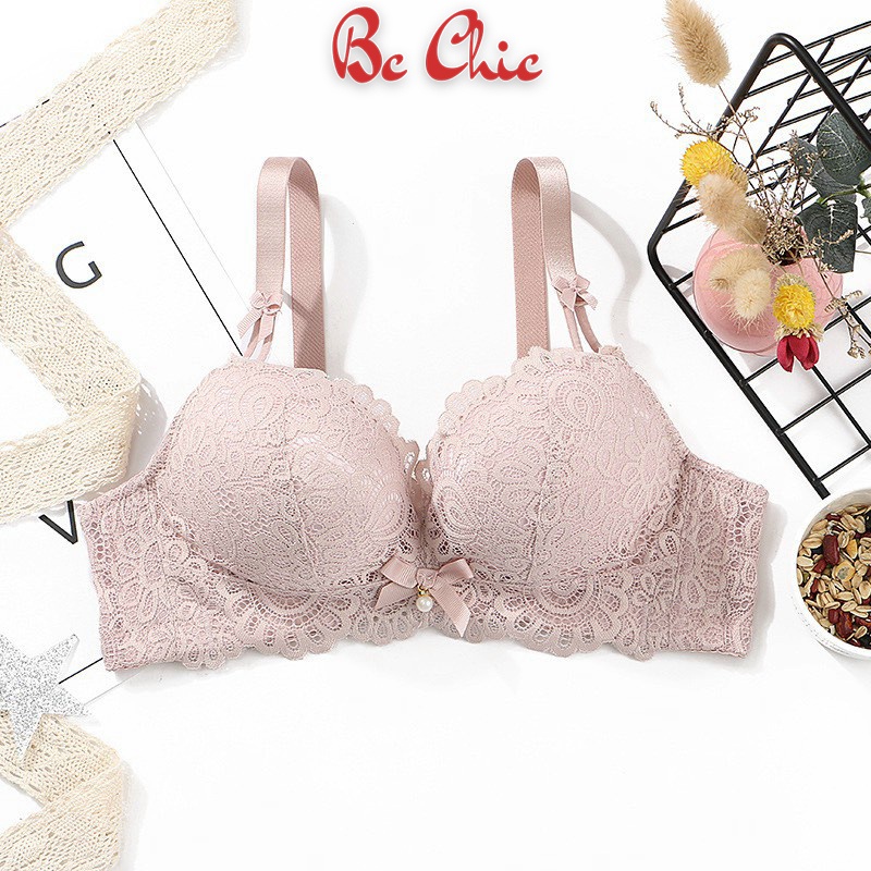 Áo lót nữ cao cấp Thái đệm dày 8cm không gọng X5 BC_CHIC LINGERIE