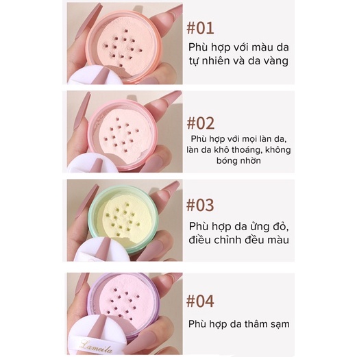 Phấn phủ kì lân Lameila nâng tông, không màu 5g vỏ kì lân cute, phấn mịn kiềm dầu | BigBuy360 - bigbuy360.vn