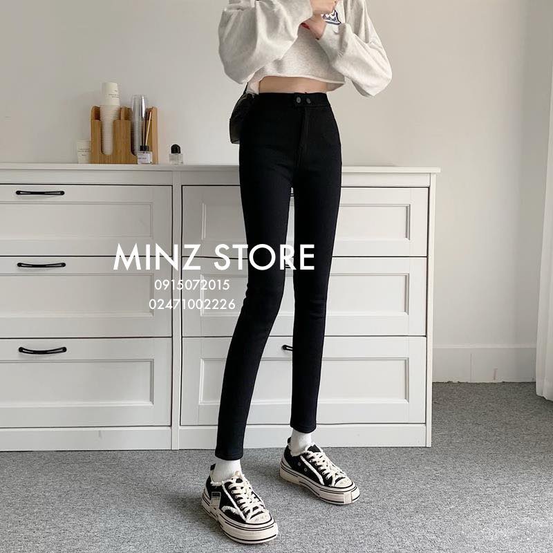 Quần legging jean 2 khuy #8567