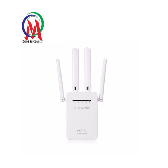 Kích sóng wifi PIX-LINK 4 ăng ten LV-WR09 | BigBuy360 - bigbuy360.vn