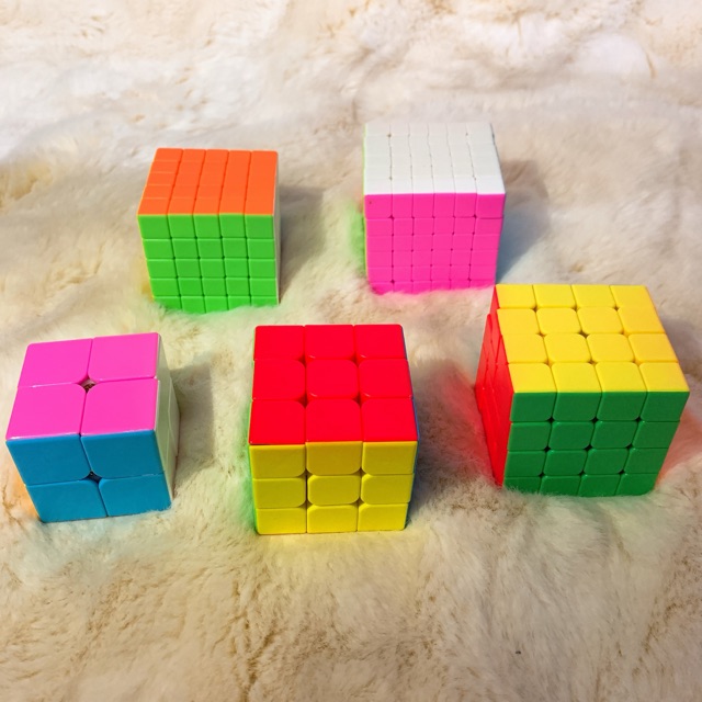 [Mã TOYDEC hoàn 20K xu đơn 50K] Rubic 6 Mặt từ 2x2 Đến 6x6 Hàng Xịn, Xoay Trơn, Không Rít